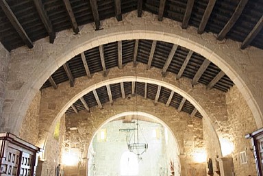 Interior de la Iglesia de Santa Marina