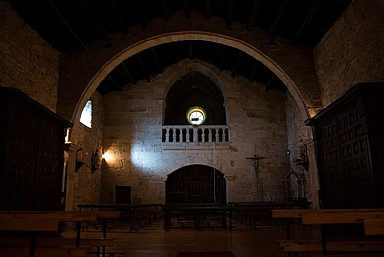 Interior de la Iglesia de Santa Marina