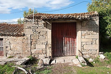 Típicas casas sayaguesas en Fornillos de Fermoselle