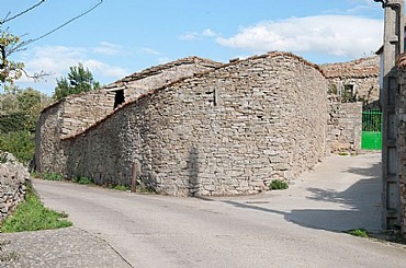 Tpicas casas sayaguesas en Fornillos de Fermoselle