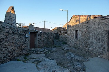 Típicas casas sayaguesas en Formariz