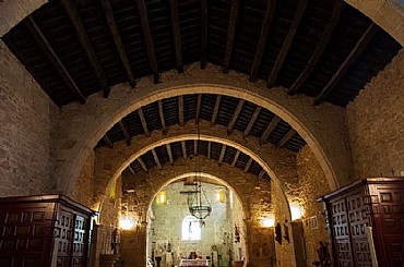 Interior de la Iglesia de Santa Marina