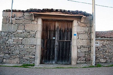 Típicas casas sayaguesas en Formariz