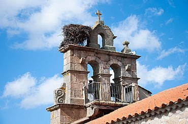 Detalle de la espadaa de la Iglesia de Santa Mara Magdalena de Cibanal